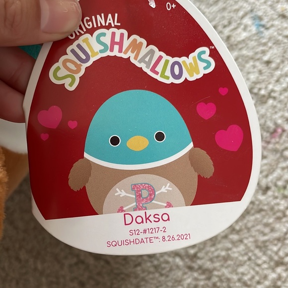 12 inch daksa Valentine’s Day squishmallow - Picture 2 of 5